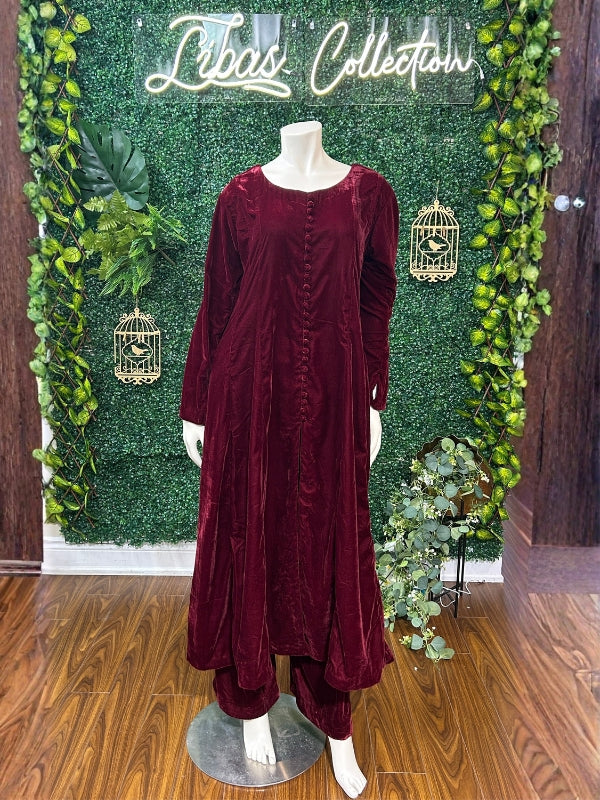 Quzey Velvet 2pc - V2MR03