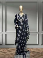 Quzey Winter Dress - Black