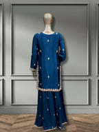 Quzey Silk Zc 2880 - Blue