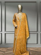 Quzey Silk Zc 2881 - Mustard