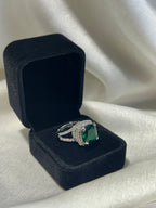 Quzey Emerald AD Ring