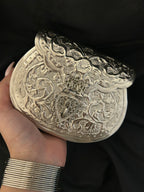 Quzey Vintage Metal Clutch