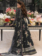 So Kamal Embroidered Lawn - Black