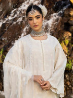 HEERAS Cotton - White Crown Farshi