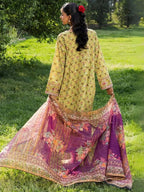 HEERAS Cotton - Lemon Crown Frock