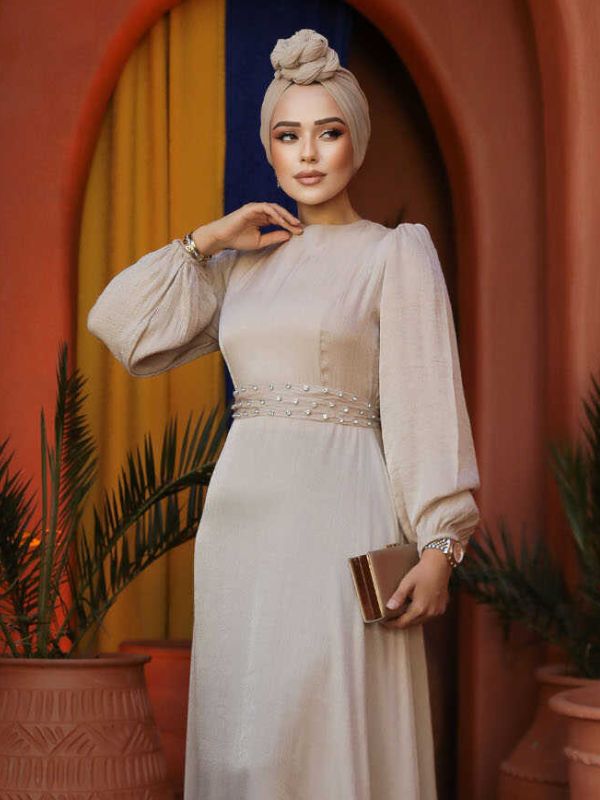 Quzey Modest Wear - Beige Libas Collection Quzey Modest Wear - Beige Libas Collection