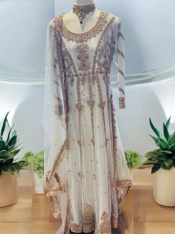 Quzey Formal - White Maxi