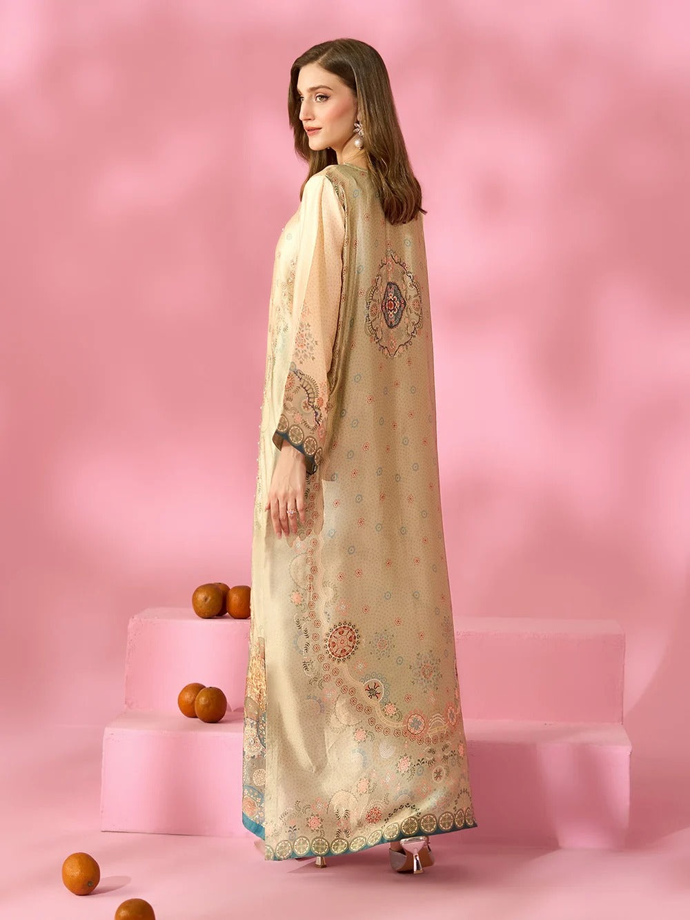 Quzey Silk Kaftan - ELYSIAN