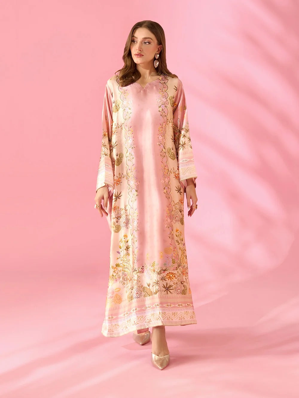 Quzey Silk Kaftan - MEHAR