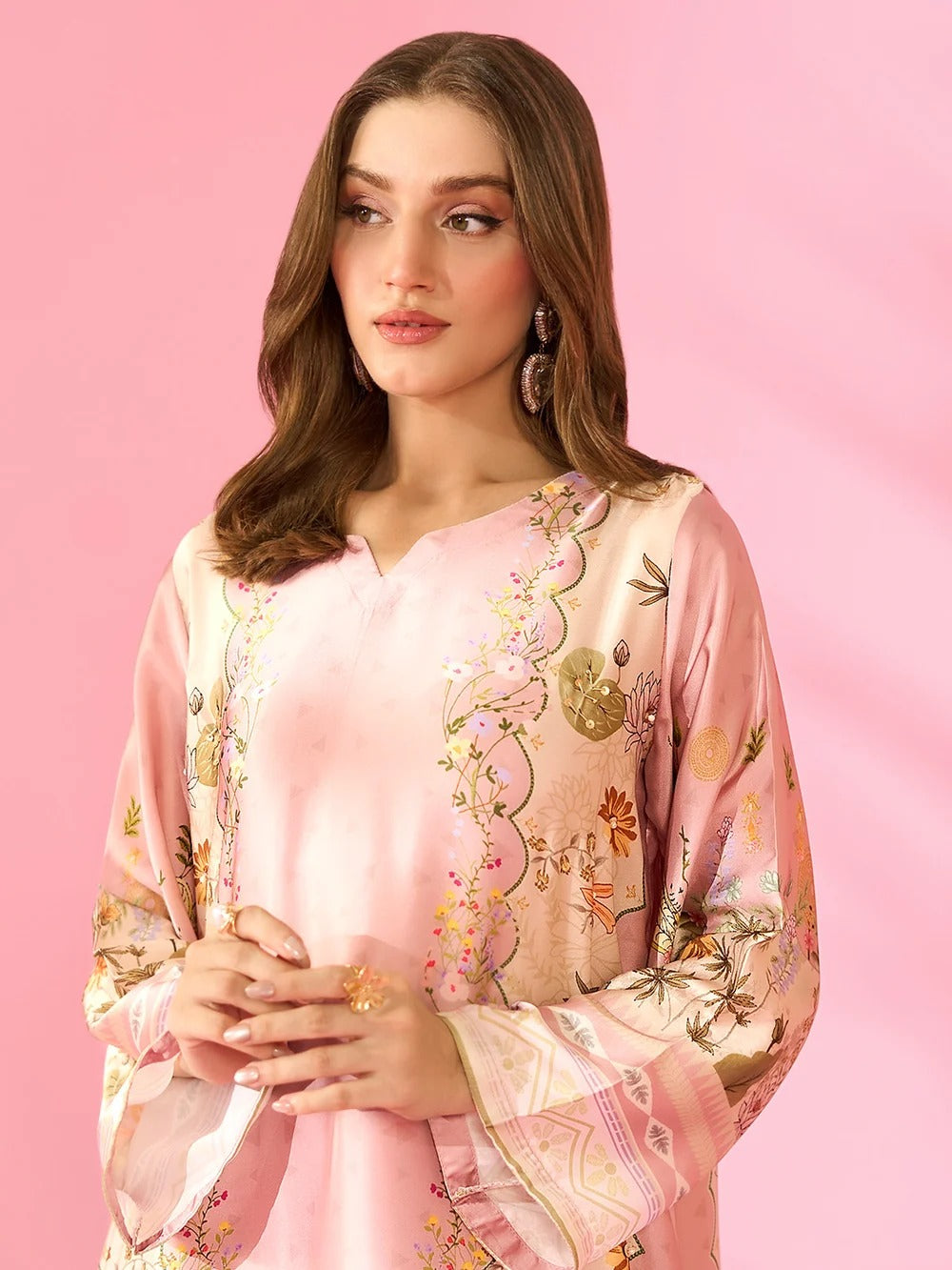 Quzey Silk Kaftan - MEHAR