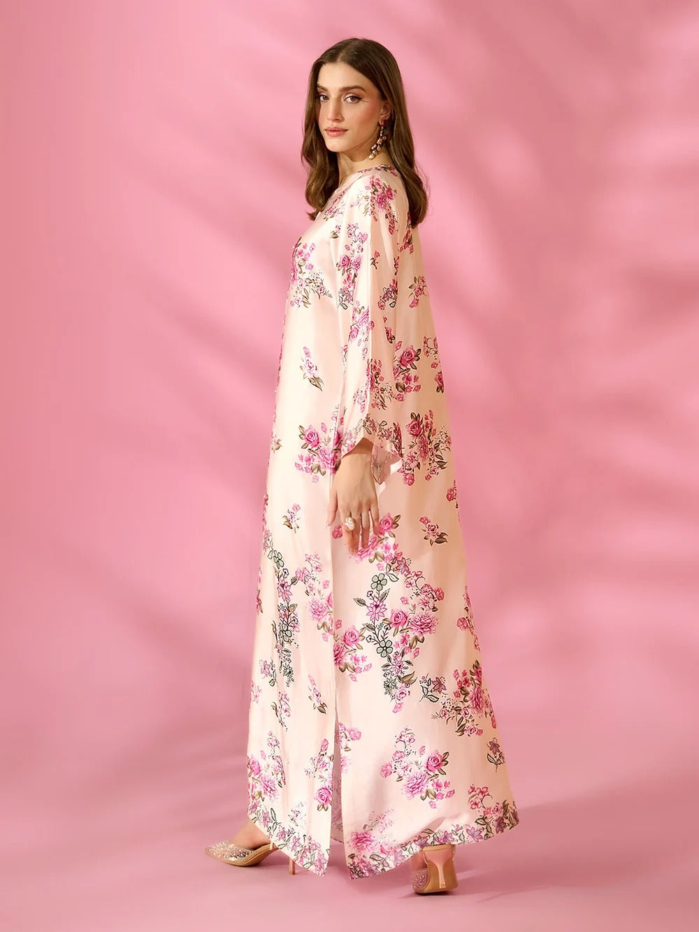 Quzey Silk Kaftan - ROSELLE