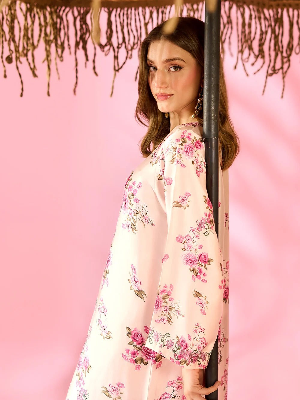 Quzey Silk Kaftan - ROSELLE