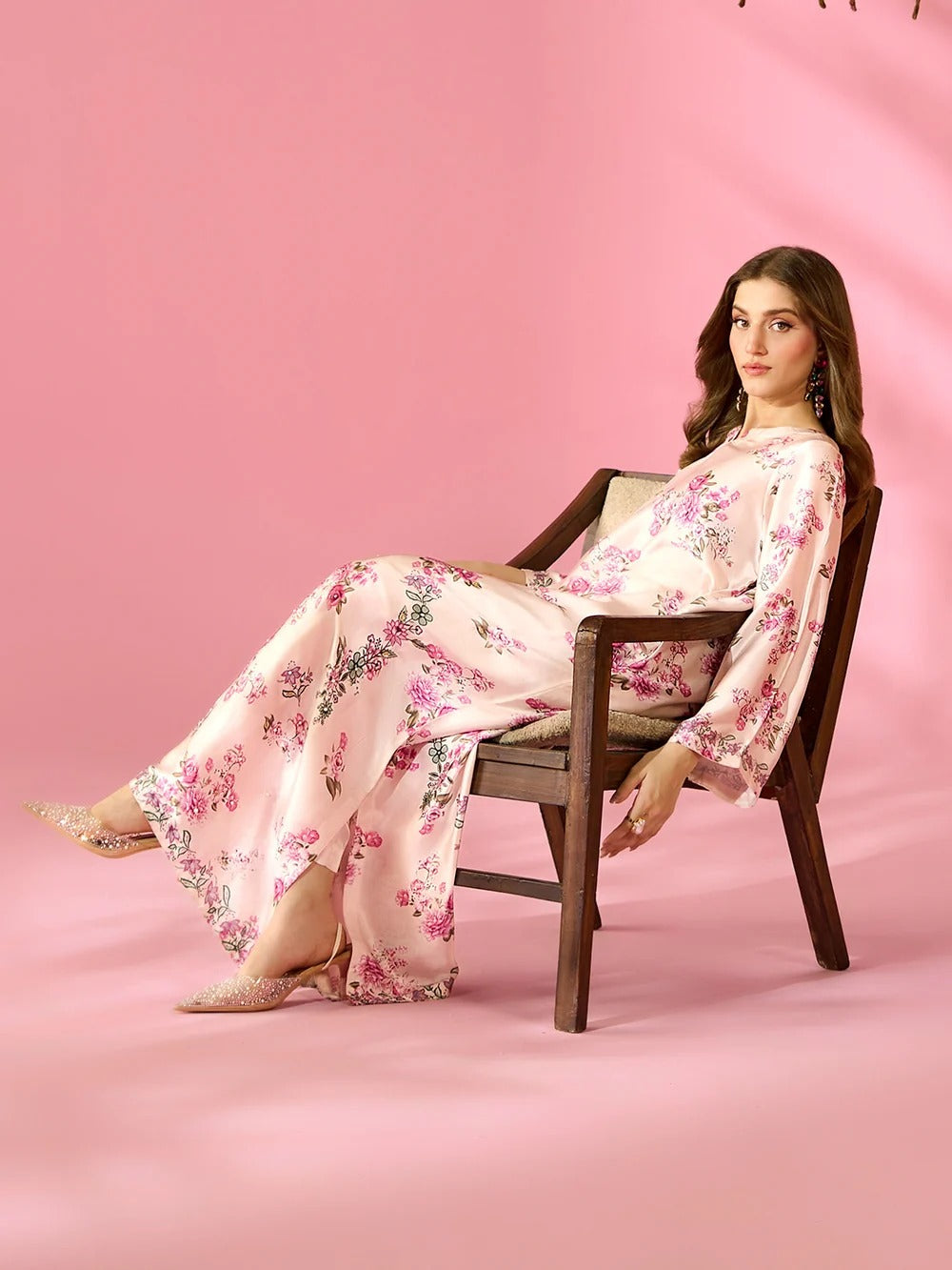 Quzey Silk Kaftan - ROSELLE
