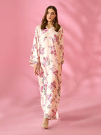 Quzey Silk Kaftan - ROSELLE