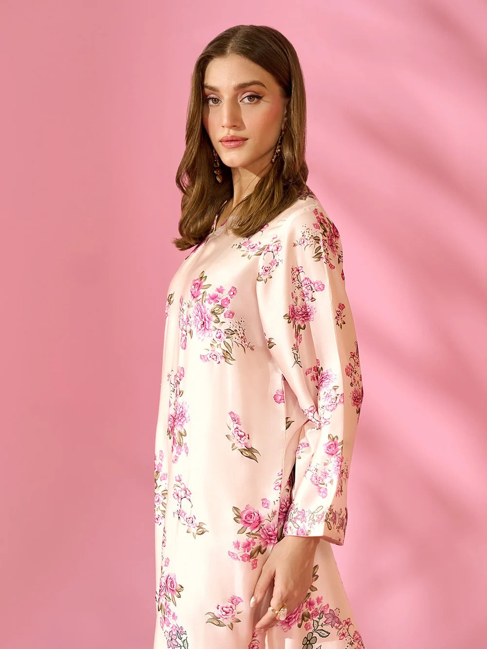 Quzey Silk Kaftan - ROSELLE