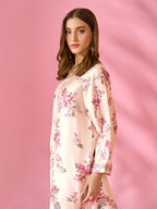 Quzey Silk Kaftan - ROSELLE