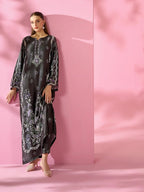 Quzey Silk Kaftan - AMETHYST