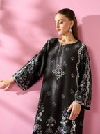 Quzey Silk Kaftan - AMETHYST