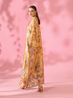 Quzey Silk Kaftan - SUNEHRI
