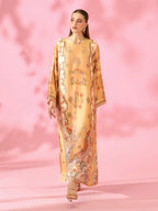 Quzey Silk Kaftan - SUNEHRI