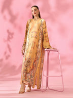 Quzey Silk Kaftan - SUNEHRI