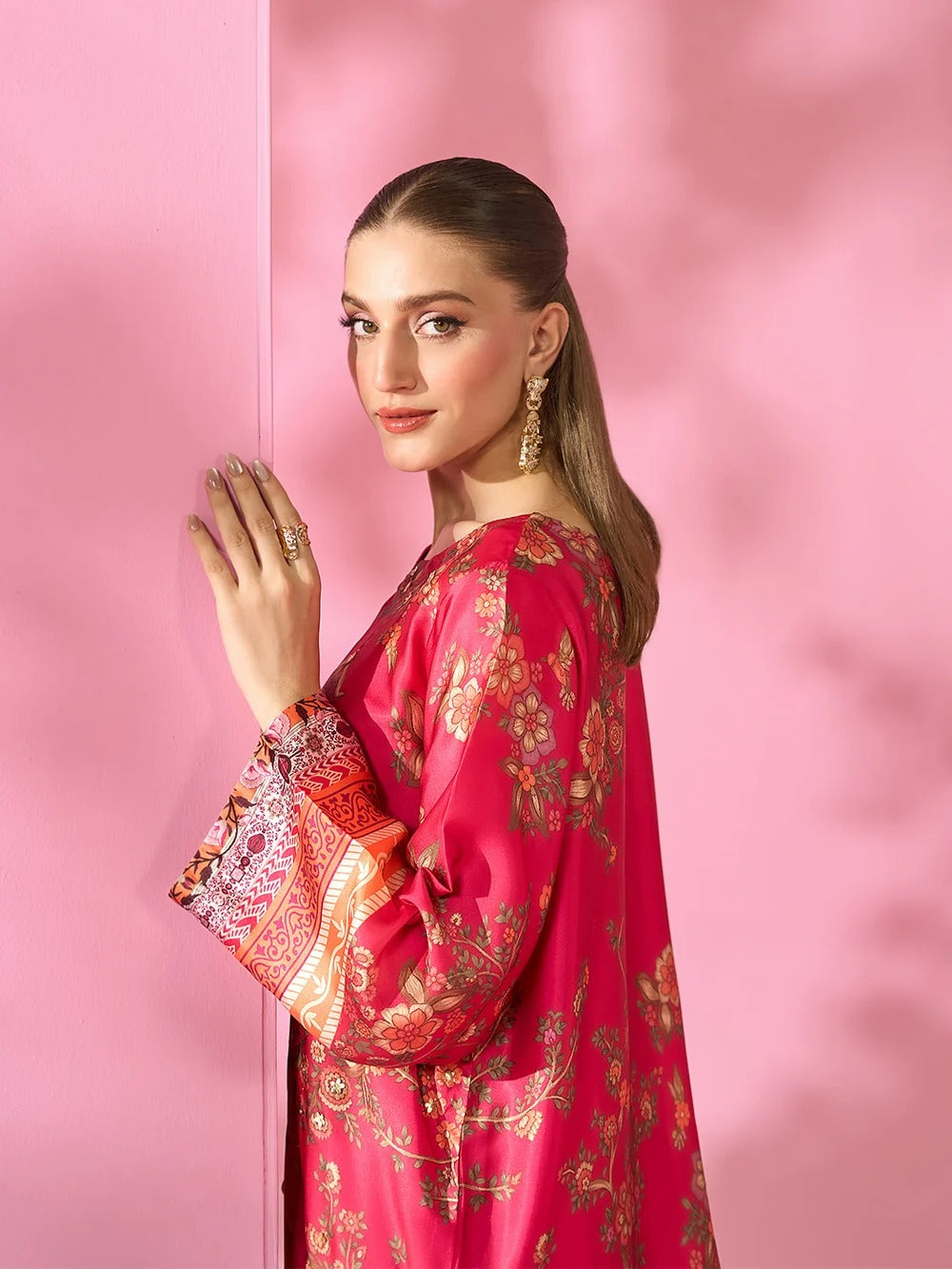 Quzey Silk Kaftan - GULNAAR