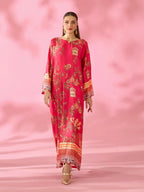 Quzey Silk Kaftan - GULNAAR