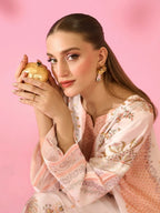 Quzey Silk Kaftan - ROSE
