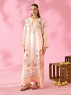 Quzey Silk Kaftan - ROSE