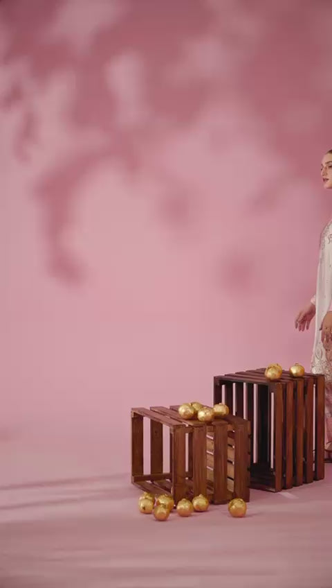 Quzey Silk Kaftan - ROSE