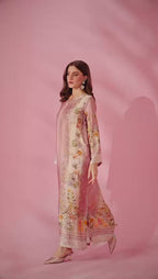 Quzey Silk Kaftan - MEHAR