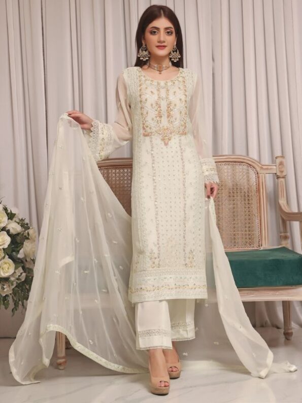 Quzey Fairy Tale Embroidered Dress