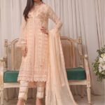 Quzey Sweet Sunrise Embroidered Dress