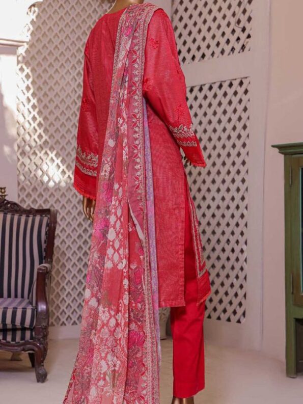 Red Glam Dhaga Kari Dress-14
