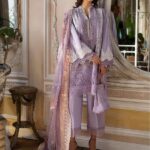 Lavender Luxury Lawn Dress (2)