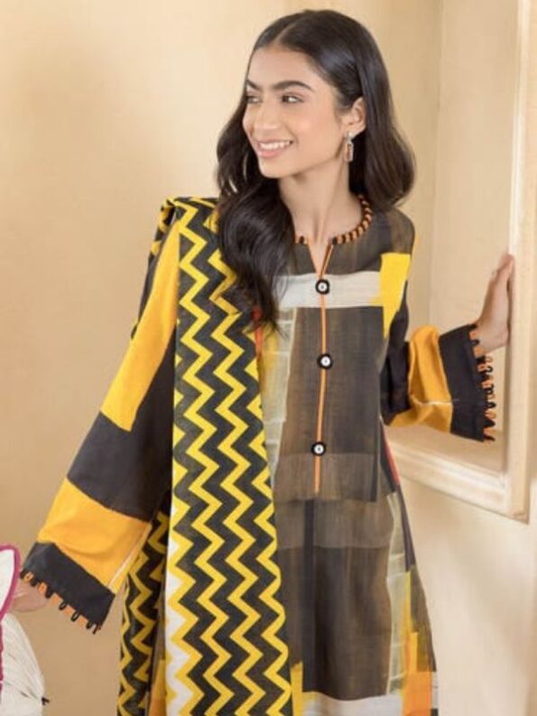 Gul Ahmed Printed Khaddar - 01