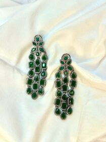 Green Gemstones Earrings