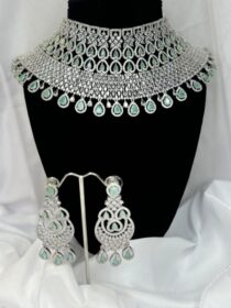 Emerald Sea-green Necklace Set