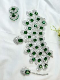 Emerald Green Necklace Set