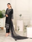 HEERAS Khaddar – Noir Black