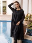 Quzey Semi-formal Cape – Black