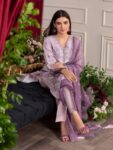 HEERAS Raw Silk – ROYAL LILAC