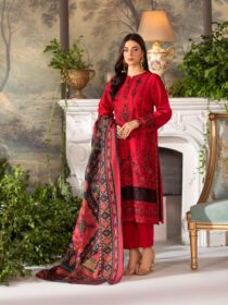 HEERAS - REGAL RED KHADDAR