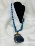 Bohemian Droplet Necklace – Royal Blue