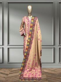 Quzey Dhanak Dress - Mustard