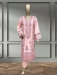 Quzey Dhanak Dress – Pink