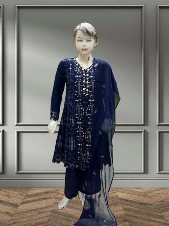 Quzey Luxury Kids Formal-Blue