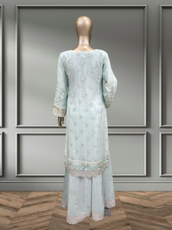 Quzey Luxury Chiffon - Ice Blue