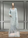 Quzey Luxury Chiffon – Ice Blue