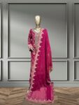 Quzey Luxury Chiffon – Ruby Red